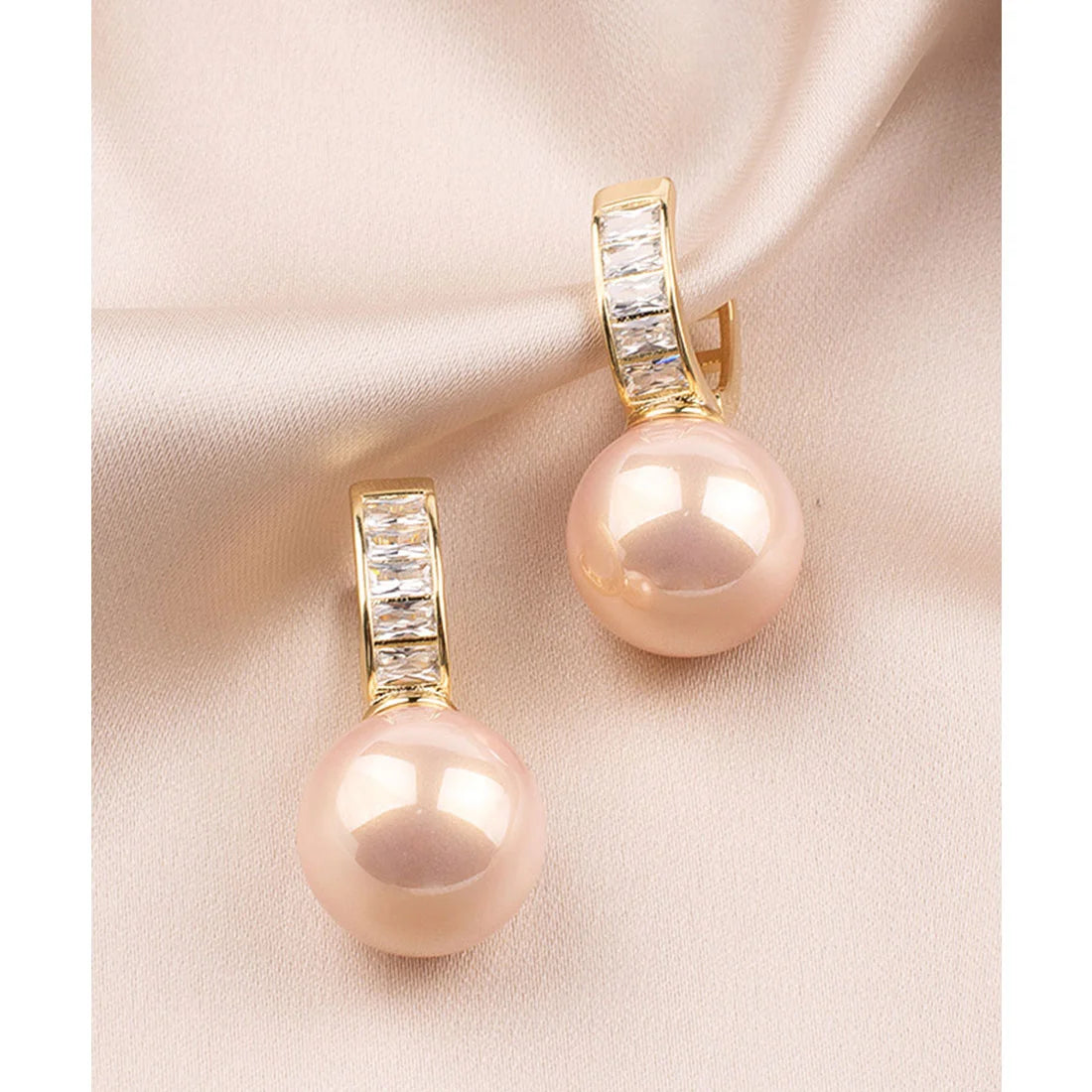 Pink Pearl Earrings MUVAYA