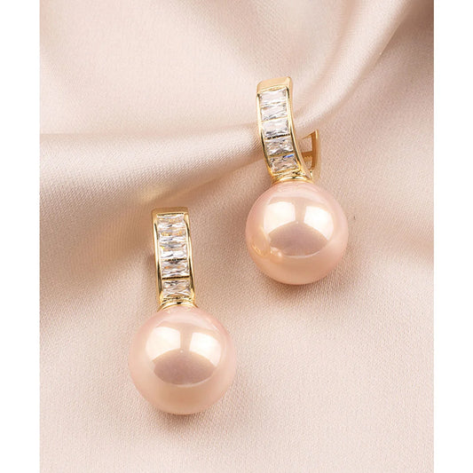 Pink Pearl Earrings MUVAYA
