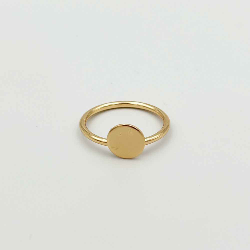 Round Signet Ring MUVAYA