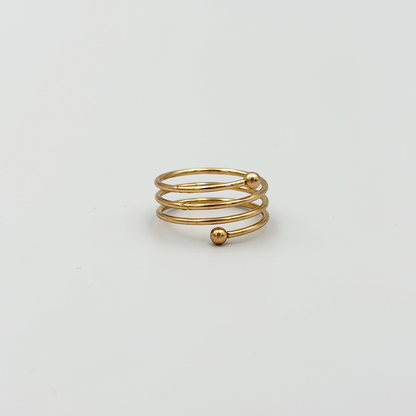 Wrapped Long Ring MUVAYA