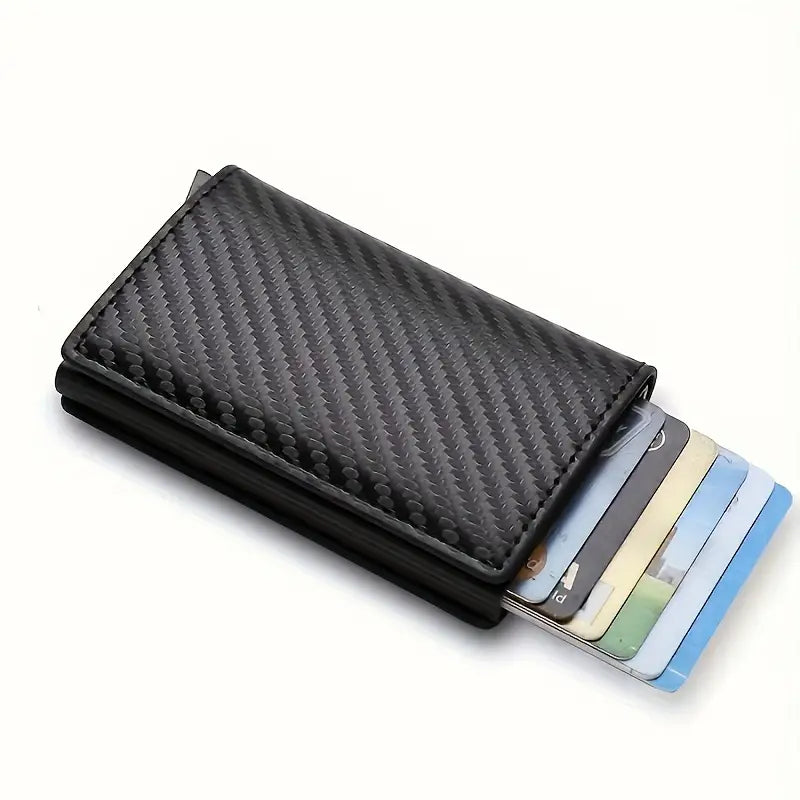 Ultra-Thin RFID-Blocking Men'S Wallet MUVAYA