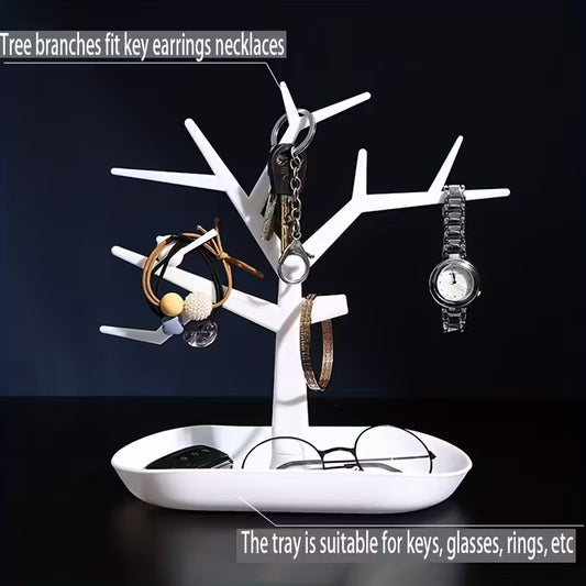 Tree Hanger Creative Key & Jewelry Display Rack MUVAYA