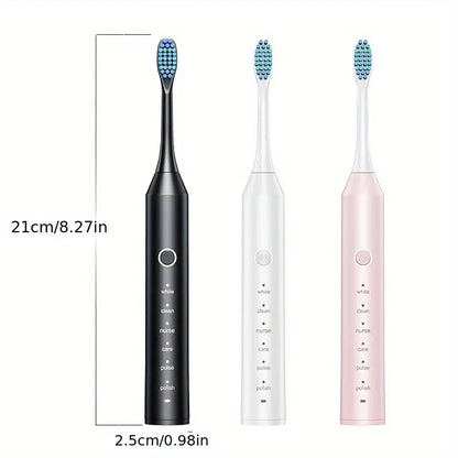 Smart Electric Toothbrush for Adults, 6 Modes MUVAYA