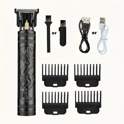 Wireless Electric Hair Clipper with 4-in-1 Cordless Trimmer MUVAYA