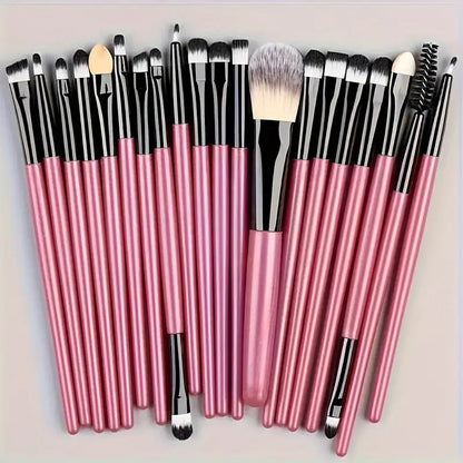 20pcs Luxurious Pro Makeup Brush Set MUVAYA