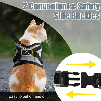 Escape-Proof Pet Harness and Leash Set MUVAYA