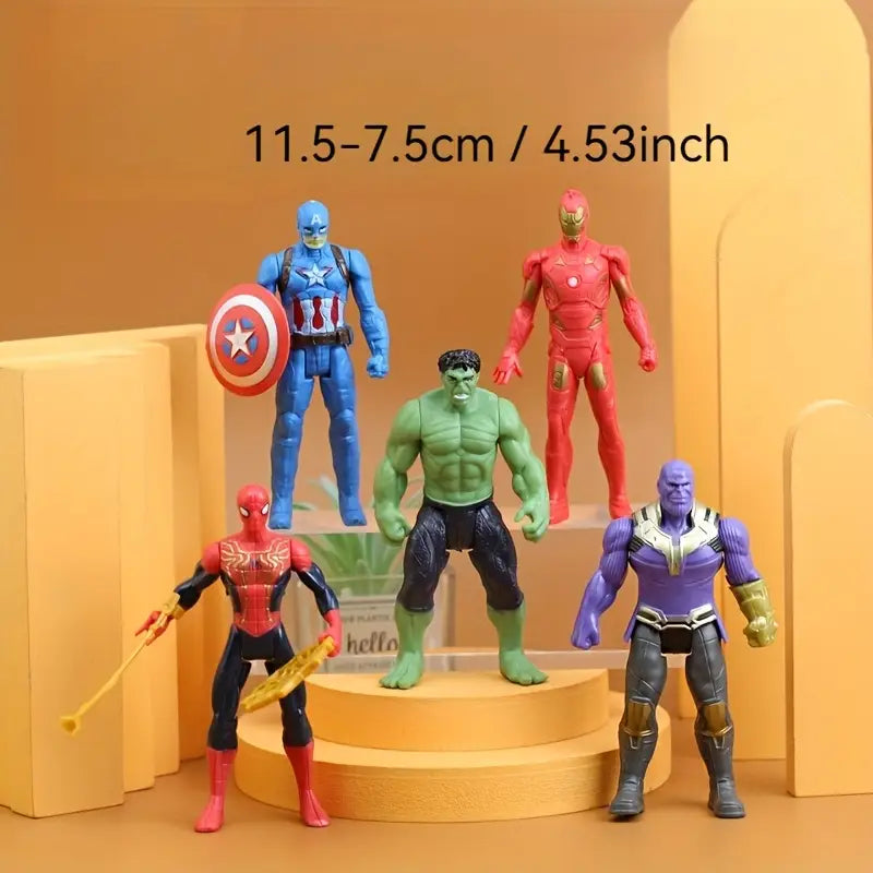 MARVEL 5pcs Toys Set MUVAYA