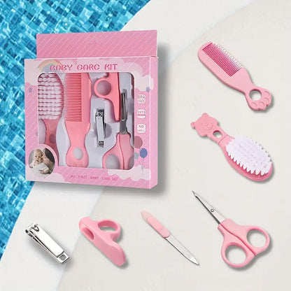 6pcs Newborn Nail & Hair Daily Care Set MUVAYA