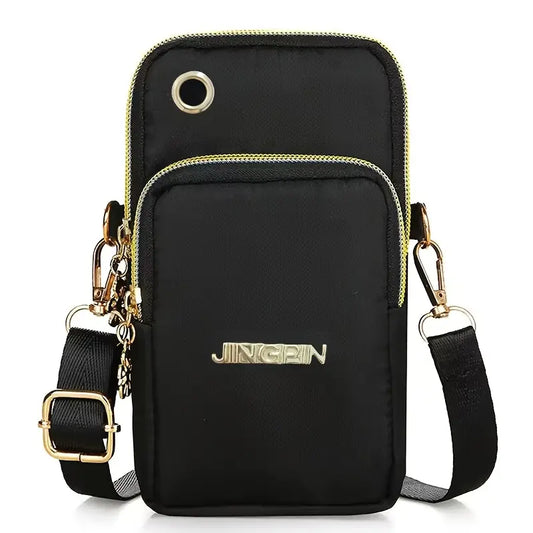 Unisex Lightweight Nylon Crossbody Phone Bag MUVAYA