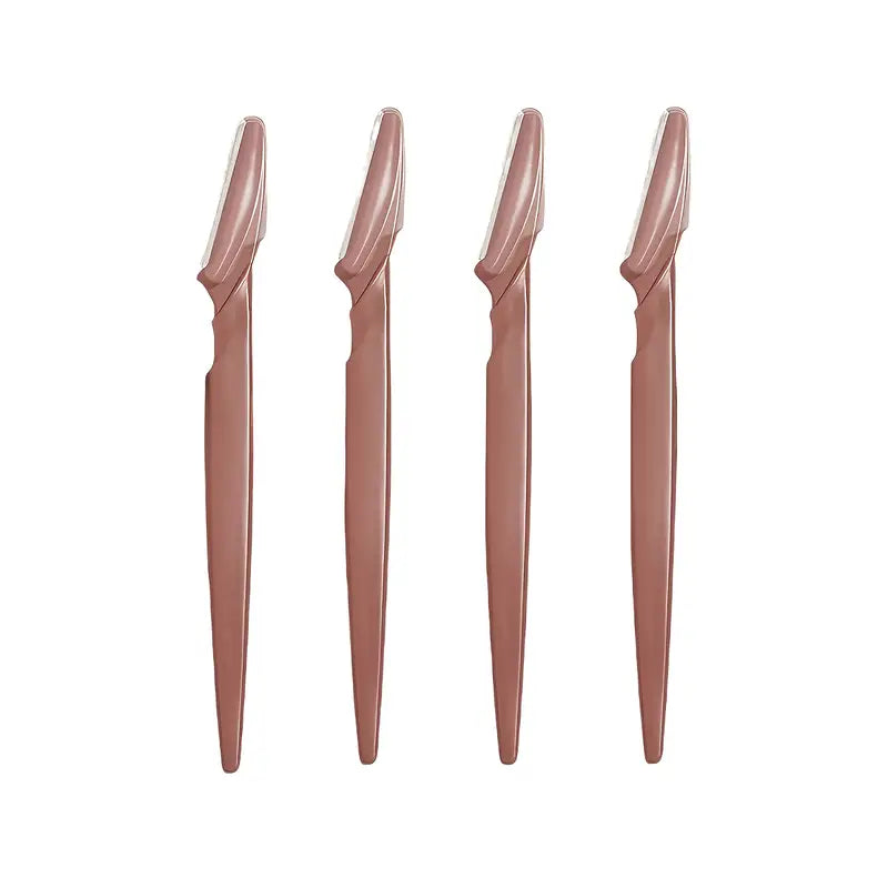4pcs Stainless Steel Eyebrow Razor Set MUVAYA