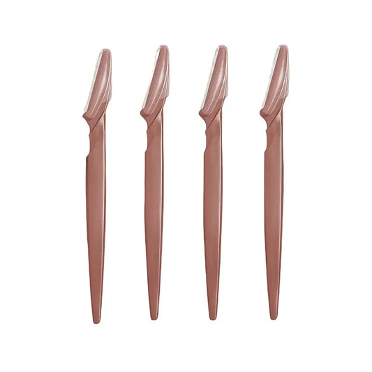 4pcs Stainless Steel Eyebrow Razor Set MUVAYA