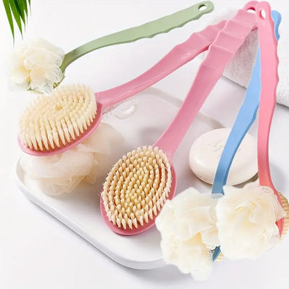 Dual-Sided Exfoliating Bath Brush MUVAYA