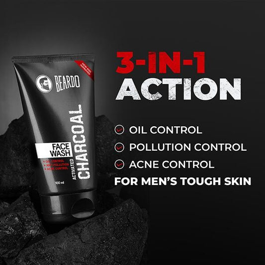 Beardo Charcoal Face Wash MUVAYA