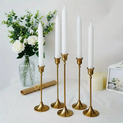6Pcs Retro Detachable Candlestick Holder Set MUVAYA