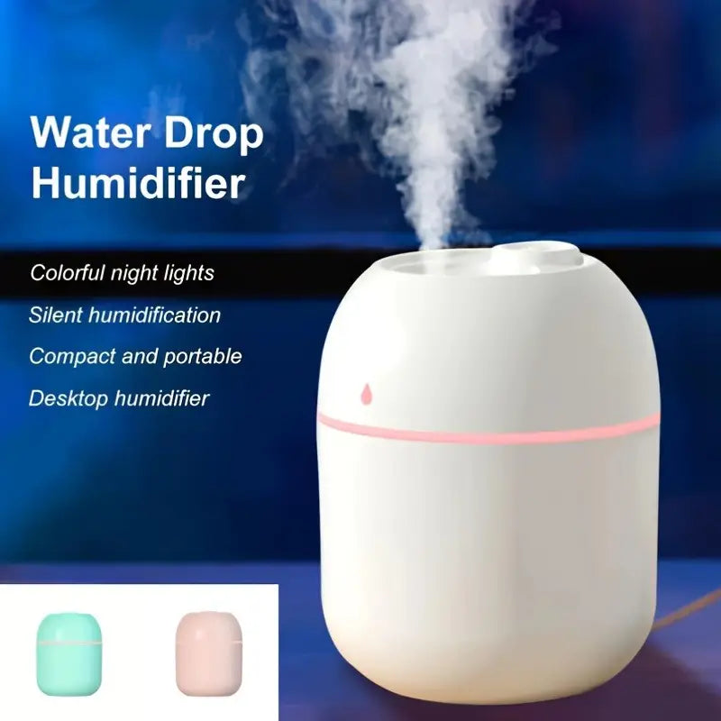 Humidifier Silent for Car, Office, Dormitory, Bedroom MUVAYA