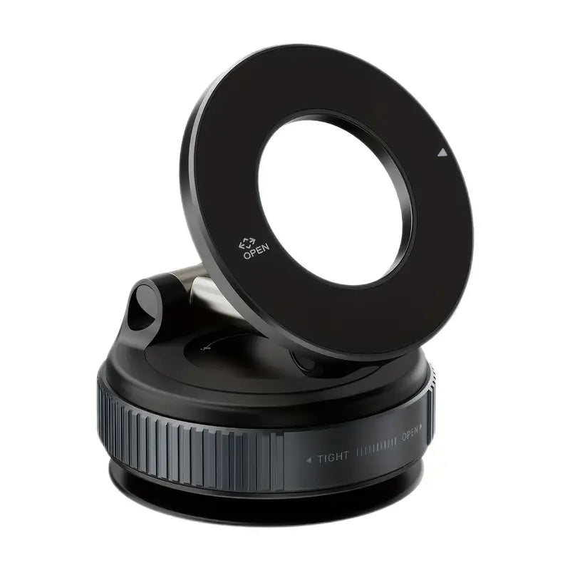 DIRRFIE 360° Magnetic Phone Holder – Foldable and Retractable Stand for Car and Desk MUVAYA