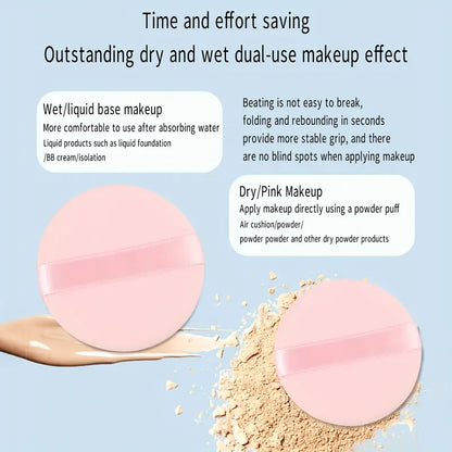 21Pcs Pink Makeup Kit – Soft Brushes, Makeup Blenders & Large Travel Bag MUVAYA