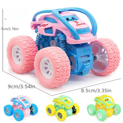 Colorful Macaron Monster Truck Toy – Durable and Fun Vehicle for Kids MUVAYA