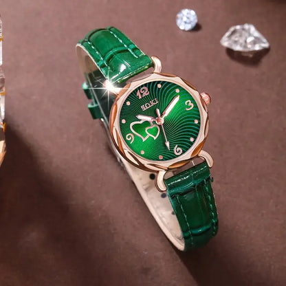 6pcs Women's Quartz Watch Set MUVAYA