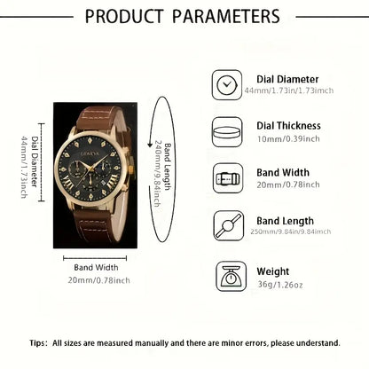 4pcs Fashionable Alloy Case Wristwatch and Scorpion Bracelet Set MUVAYA