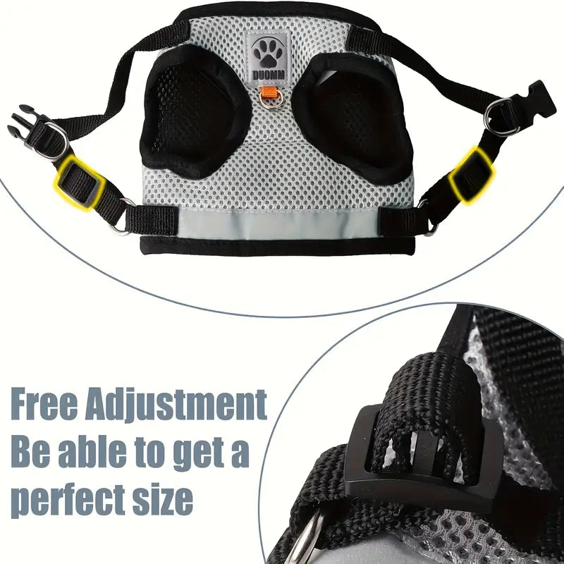 Escape-Proof Pet Harness and Leash Set MUVAYA