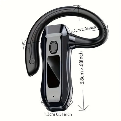 Single-Ear Wireless Hanging Earbud with Noise-Cancelling MUVAYA
