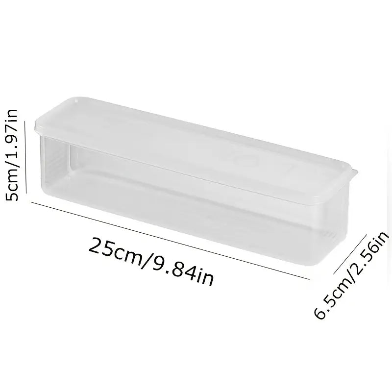 6PCS Long Vegetable Storage Containers MUVAYA