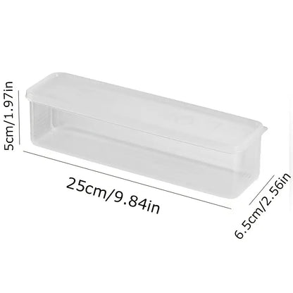 6PCS Long Vegetable Storage Containers MUVAYA