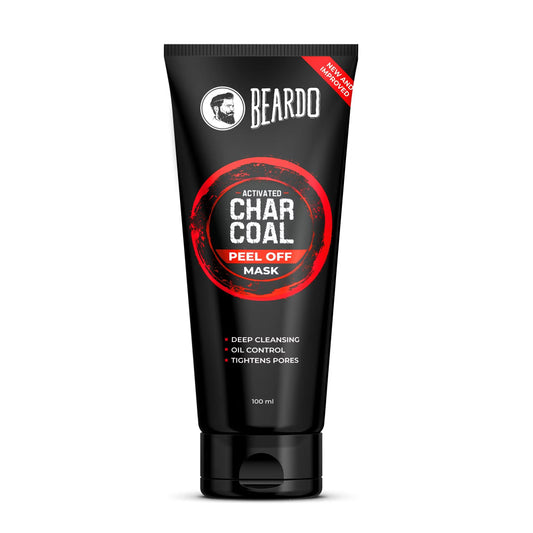 Beardo Charcoal Peel Off Mask MUVAYA