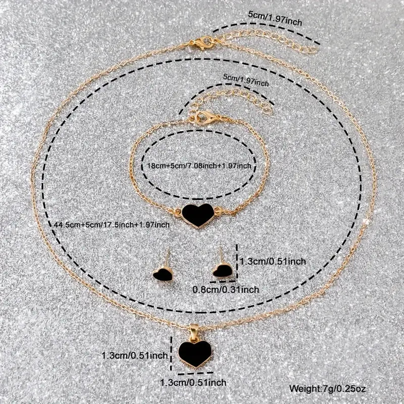 5Pcs Women’s Luxury Jewelry & Watch Set MUVAYA