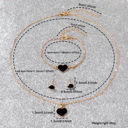 5Pcs Women’s Luxury Jewelry & Watch Set MUVAYA