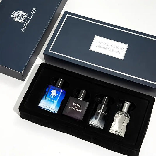 Men's Cologne Set 4 - in - 1 Fresh Lemon Scent - MUVAYA