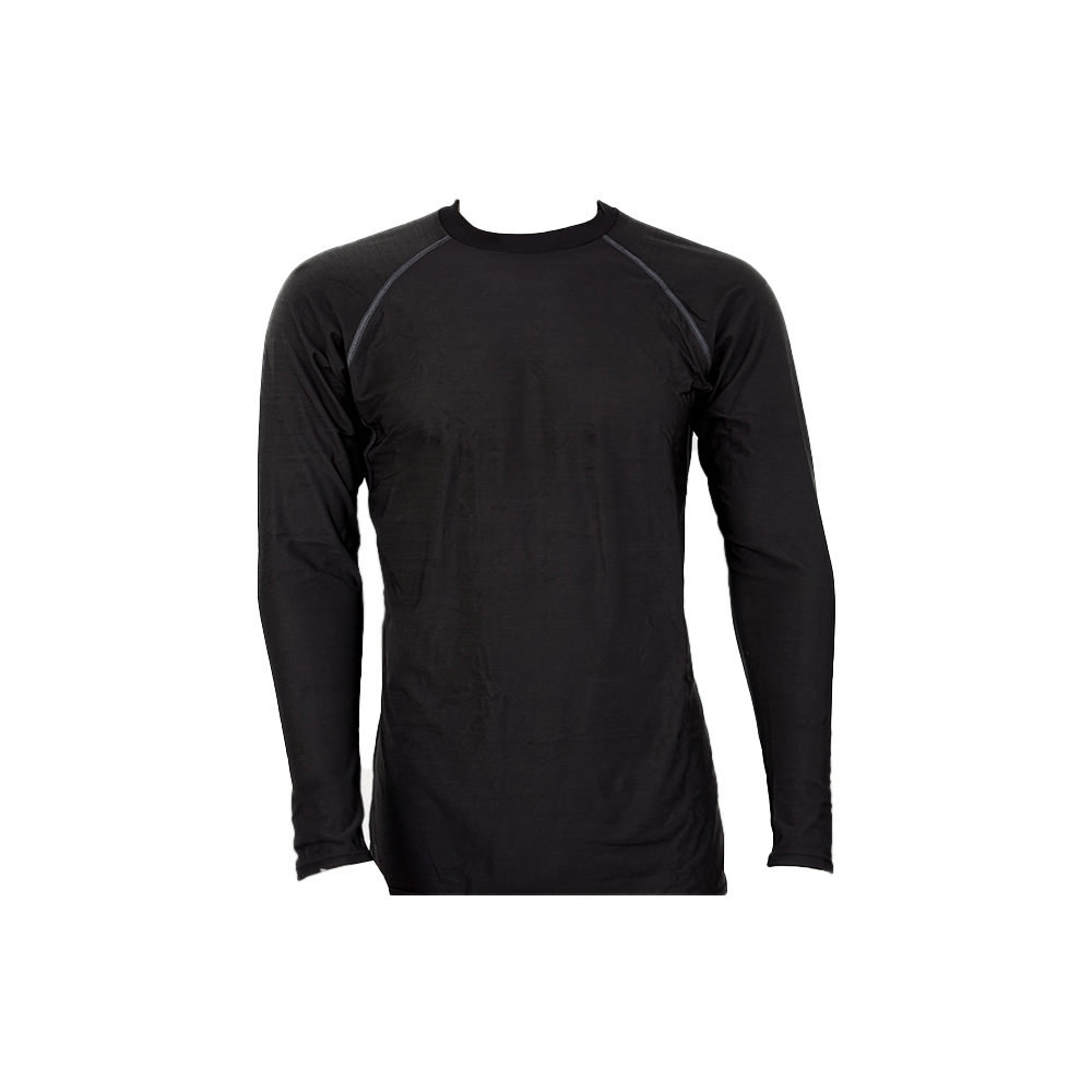 Men´s CrewNeck LongSleeve Back Mesh T-Shirt - MUVAYA