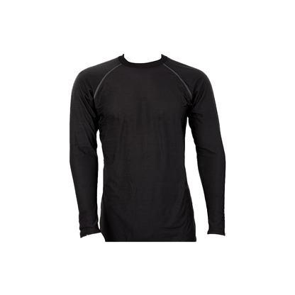 Men´s CrewNeck LongSleeve Back Mesh T-Shirt - MUVAYA