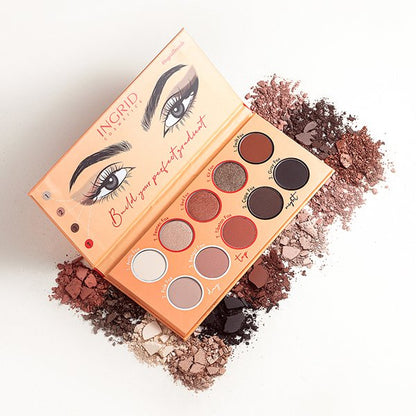 INGRID foxy eyes eyeshadow pallete MUVAYA