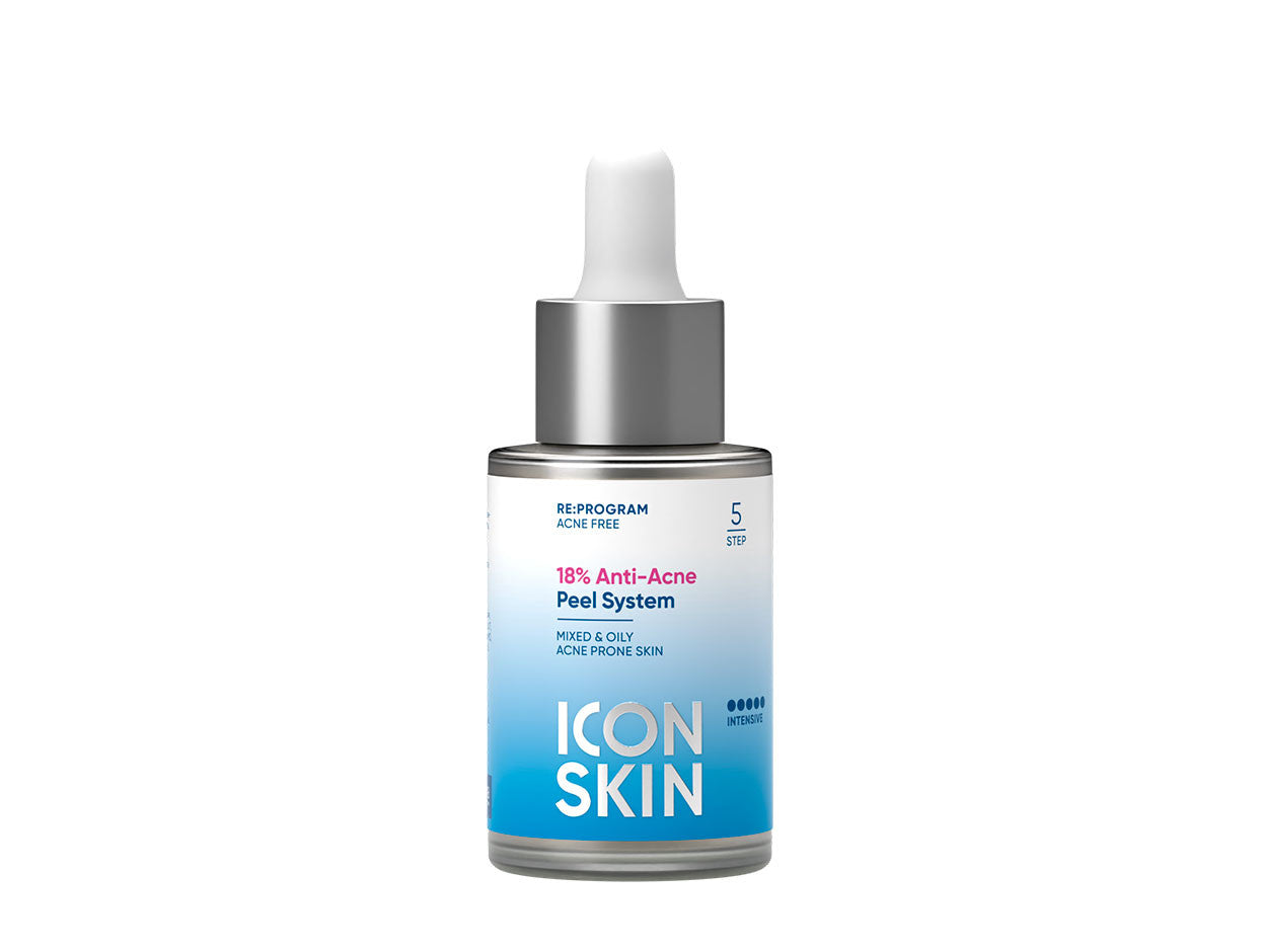 ICON SKIN - 18% Anti-acne Peeling system - 30 ml