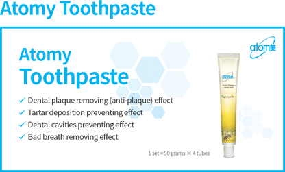 ATOMY Toothpaste - 50g x 4pcs Atomy