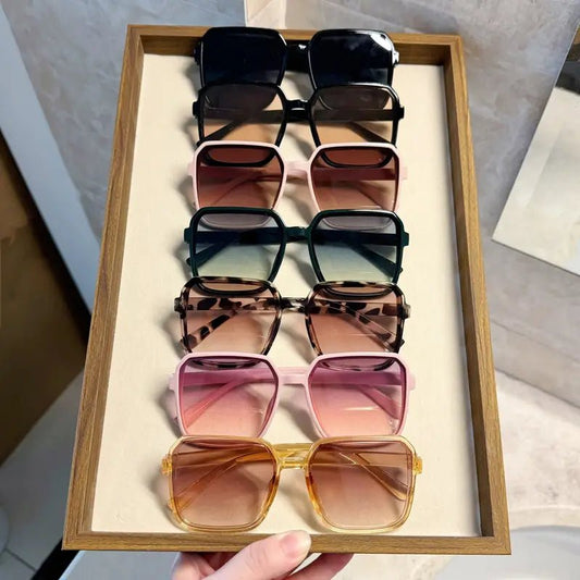 Women'S Square Frame Glasses - MUVAYA